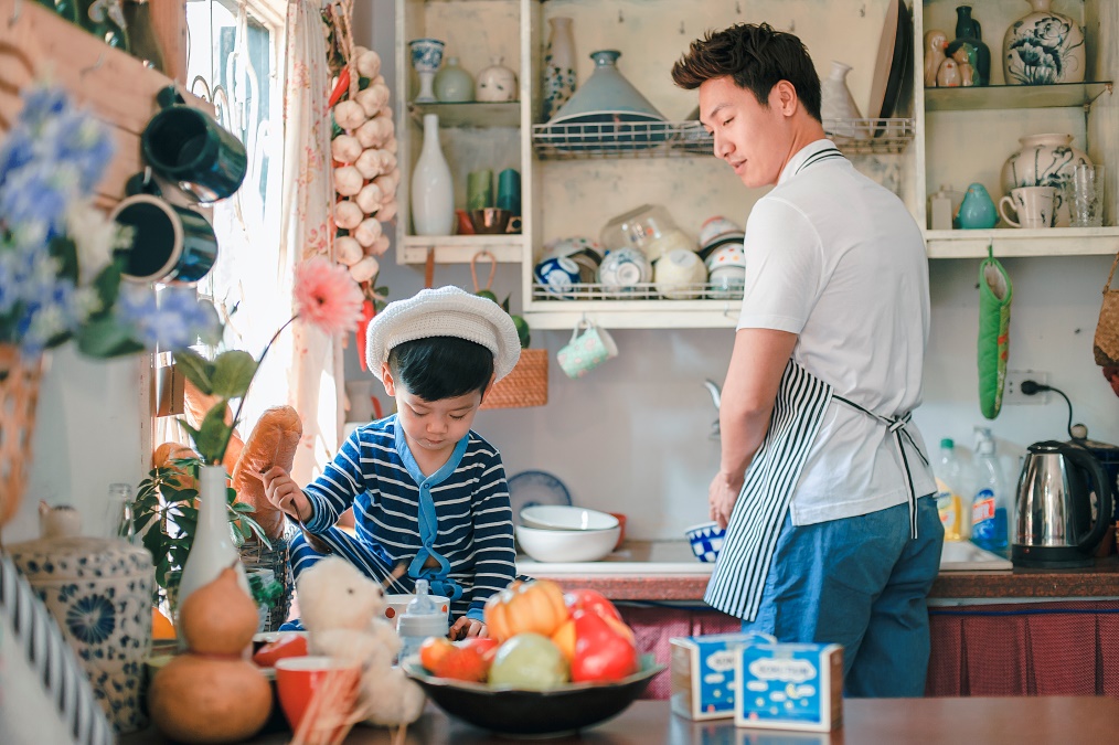 Phát sốt với cách chăm con cực chuẩn của soái ca “Zippo, mù tạt và em” - Ảnh 7. Phát sốt với cách chăm con cực chuẩn của soái ca “Zippo, mù tạt và em” - Ảnh 7.