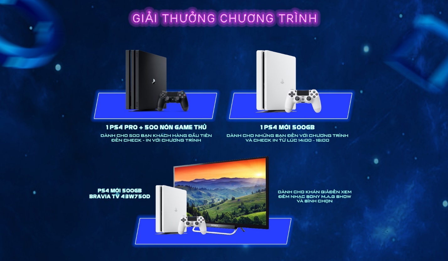 Sony M.A.G Show, ngày hội âm nhạc và Game đỉnh cao cho giới trẻ Sài thành tuần này - Ảnh 5. Sony M.A.G Show, ngày hội âm nhạc và Game đỉnh cao cho giới trẻ Sài thành tuần này - Ảnh 5.