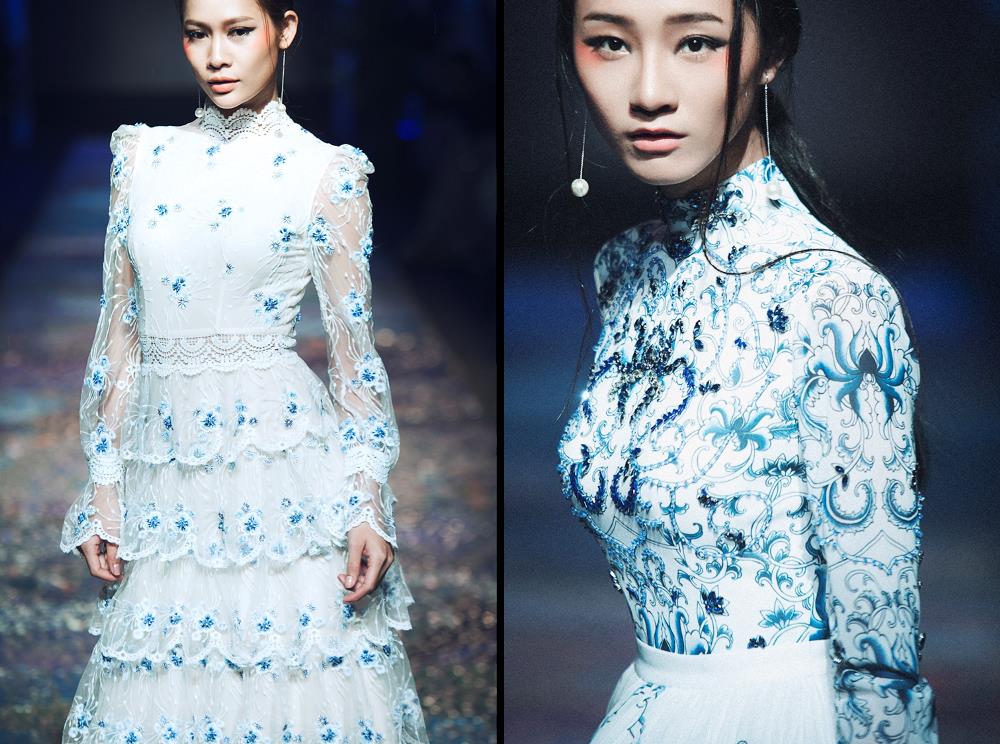 Mẫu trang sức ngọc trai gây bão” trong show thời trang NTK Lê Thanh Hòa - Ảnh 6. Mẫu trang sức ngọc trai gây bão” trong show thời trang NTK Lê Thanh Hòa - Ảnh 6.