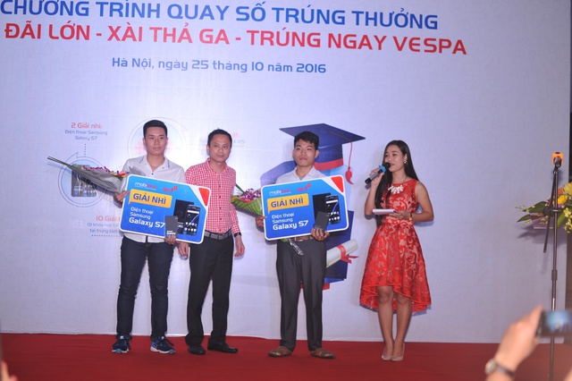 Mobifone tổ chức lễ trao giải chương trình “Ưu đãi lớn – Xài thả ga - Trúng ngay Vespa” - Ảnh 3.