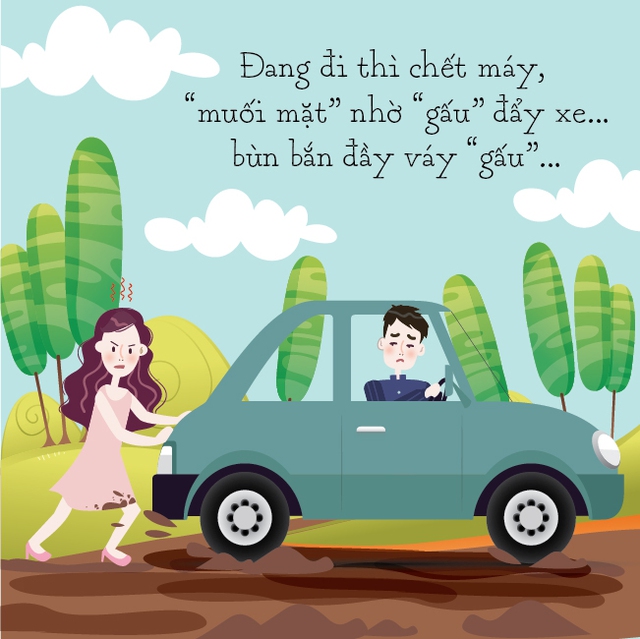 1001 chuyện “đơ khó đỡ” khi đèo “gấu” đi chơi - Ảnh 3. 1001 chuyện “đơ khó đỡ” khi đèo “gấu” đi chơi - Ảnh 3.