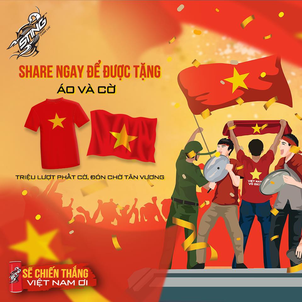 Triệu lượt phất cờ cho Việt Nam vô địch - Ảnh 1. Triệu lượt phất cờ cho Việt Nam vô địch - Ảnh 1.