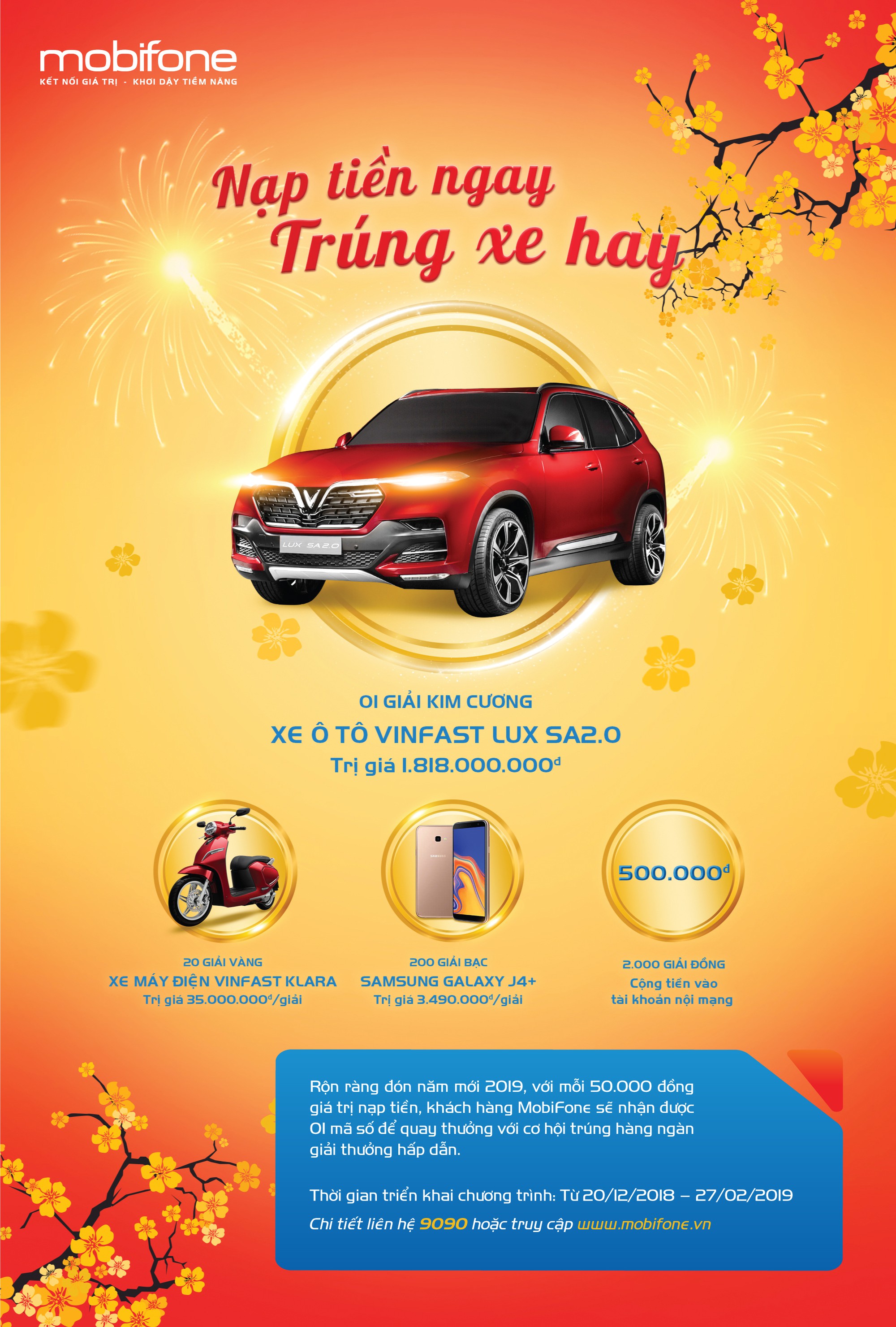 MobiFone tặng xe Vinfast 1,8 tỷ cho cho khách hàng may mắn - Ảnh 2. MobiFone tặng xe Vinfast 1,8 tỷ cho cho khách hàng may mắn - Ảnh 2.