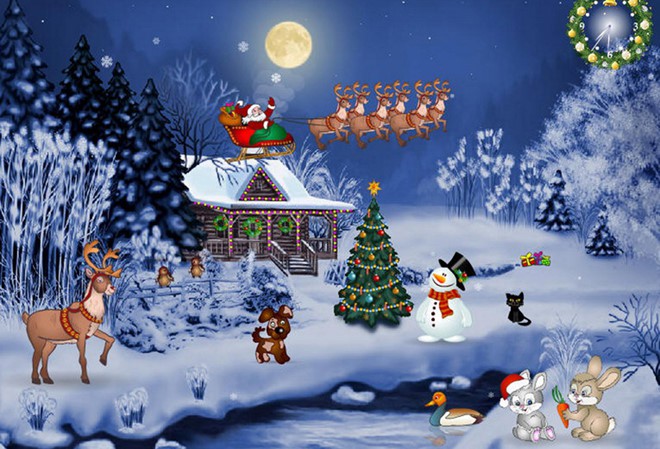 The safer way to store your photos in 2023  Pixel art background Pixel  art Christmas landscape