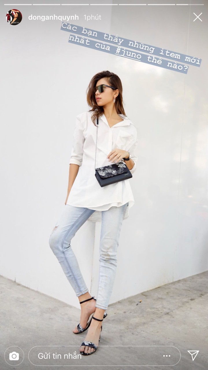 Vừa hé lộ BST mới, Juno đã được dàn sao Việt “săn lùng” và thi nhau khoe ảnh trên mạng - Ảnh 3. Vừa hé lộ BST mới, Juno đã được dàn sao Việt “săn lùng” và thi nhau khoe ảnh trên mạng - Ảnh 3.