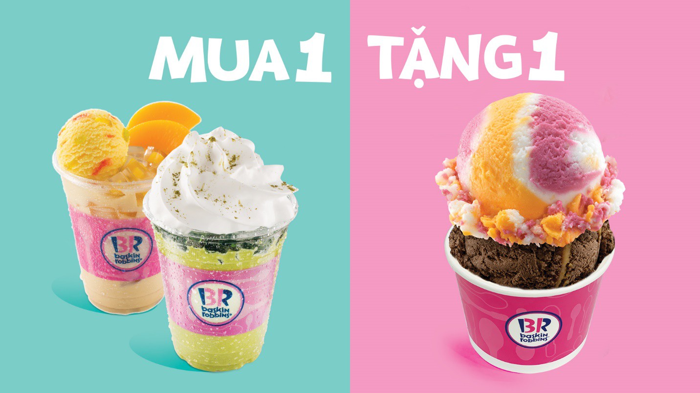 Baskin Robbins - Đại tiệc 7 tuổi và ưu đãi mua 1 tặng 1 - Ảnh 3. Baskin Robbins - Đại tiệc 7 tuổi và ưu đãi mua 1 tặng 1 - Ảnh 3.