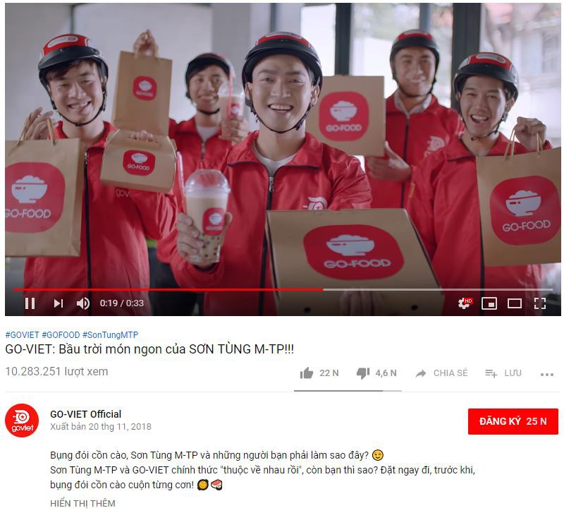 Video “Đặt ngay đi” của Sơn Tùng M-TP và GO-VIET cán mốc 16 triệu lượt xem sau 1 tháng ra mắt - Ảnh 2. Video “Đặt ngay đi” của Sơn Tùng M-TP và GO-VIET cán mốc 16 triệu lượt xem sau 1 tháng ra mắt - Ảnh 2.
