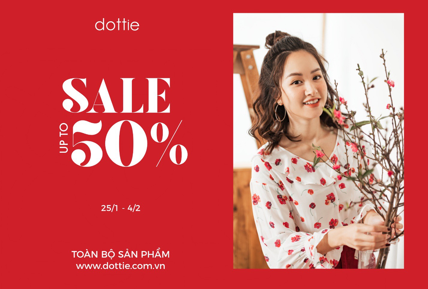 Shopping Tết cùng Dottie – giảm đến 50% toàn bộ sản phẩm - Ảnh 5. Shopping Tết cùng Dottie – giảm đến 50% toàn bộ sản phẩm - Ảnh 5.