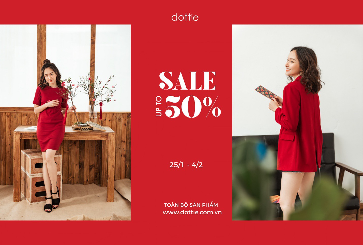 Shopping Tết cùng Dottie – giảm đến 50% toàn bộ sản phẩm - Ảnh 8. Shopping Tết cùng Dottie – giảm đến 50% toàn bộ sản phẩm - Ảnh 8.