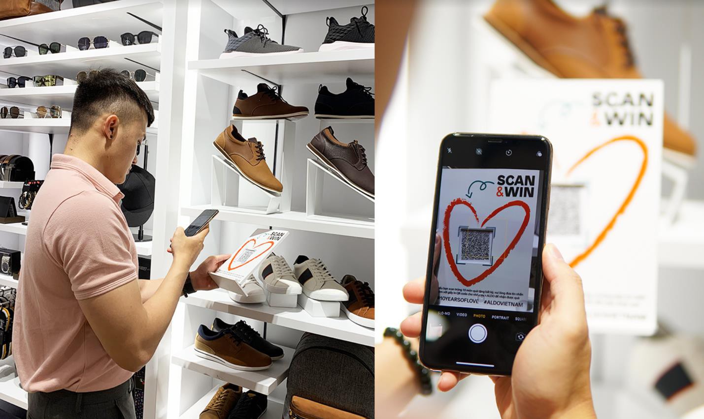 Cuộc đời có mấy lần 10 năm? Bắt kịp xu hướng scan QR Code săn quà thời trang đang hot rần rần của các tín đồ yêu giày - Ảnh 3. Cuộc đời có mấy lần 10 năm? Bắt kịp xu hướng scan QR Code săn quà thời trang đang hot rần rần của các tín đồ yêu giày - Ảnh 3.