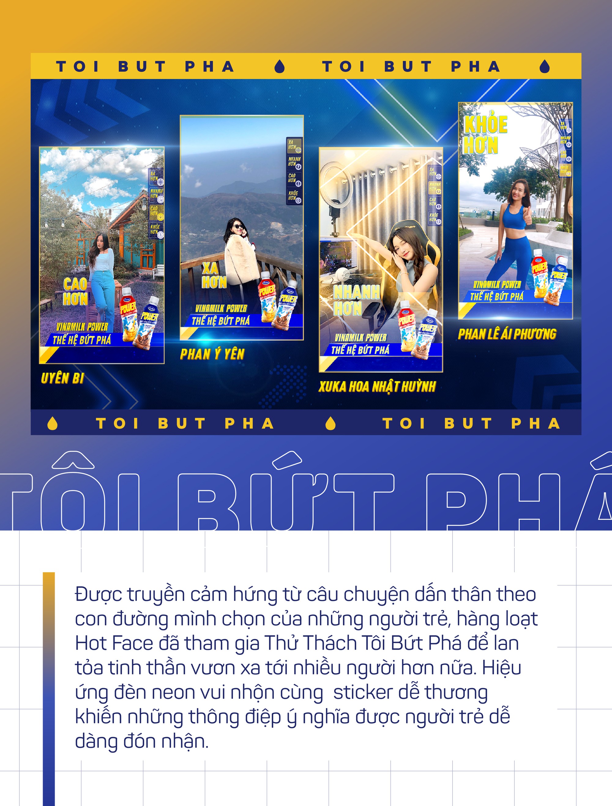 Cùng nhìn lại hành trình Thử Thách Tôi Bứt Phá - Ảnh 6. Cùng nhìn lại hành trình Thử Thách Tôi Bứt Phá - Ảnh 6.