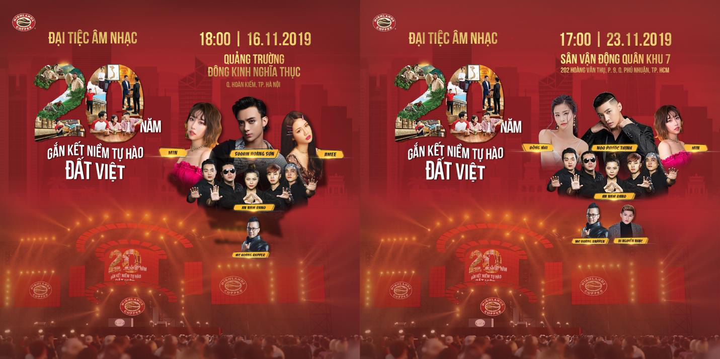 Hơn 6.000 bạn trẻ Đà Nẵng bùng nổ cùng đại tiệc âm nhạc “Highlands Coffee – 20 nắm gắn kết niềm tự hào đất Việt” - Ảnh 11. Hơn 6.000 bạn trẻ Đà Nẵng bùng nổ cùng đại tiệc âm nhạc “Highlands Coffee – 20 nắm gắn kết niềm tự hào đất Việt” - Ảnh 11.