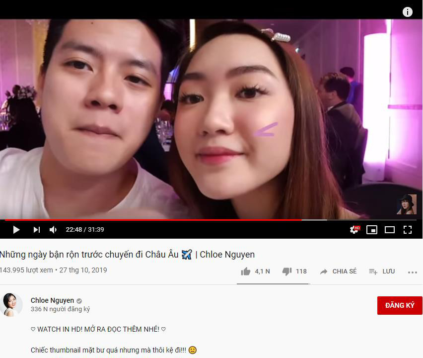 Vlog gần đây của Chloe Nguyen được quay hoàn toàn bằng 1 chiếc điện thoại so cute - Ảnh 1.