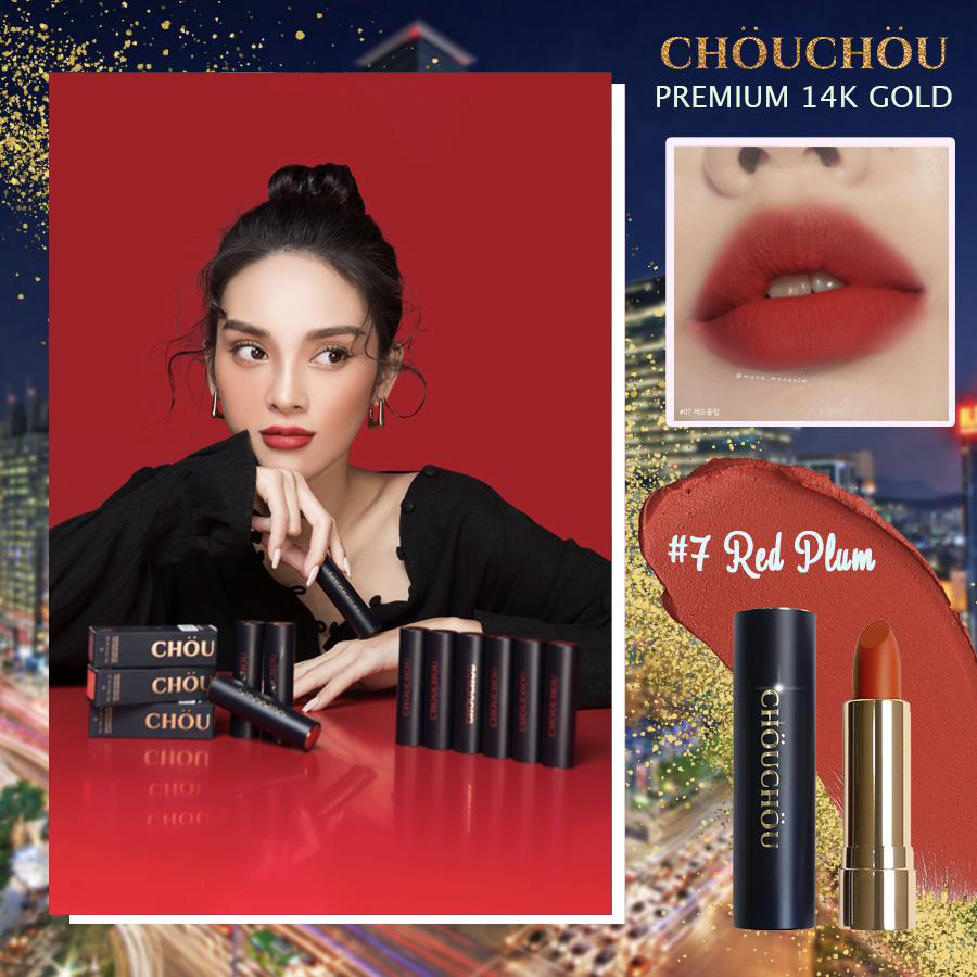 ChouChou ra mắt dòng son mạ vàng Premium Matte 14k Gold Edition chinh phục các beauty blogger khó tính - Ảnh 11. ChouChou ra mắt dòng son mạ vàng Premium Matte 14k Gold Edition chinh phục các beauty blogger khó tính - Ảnh 11.