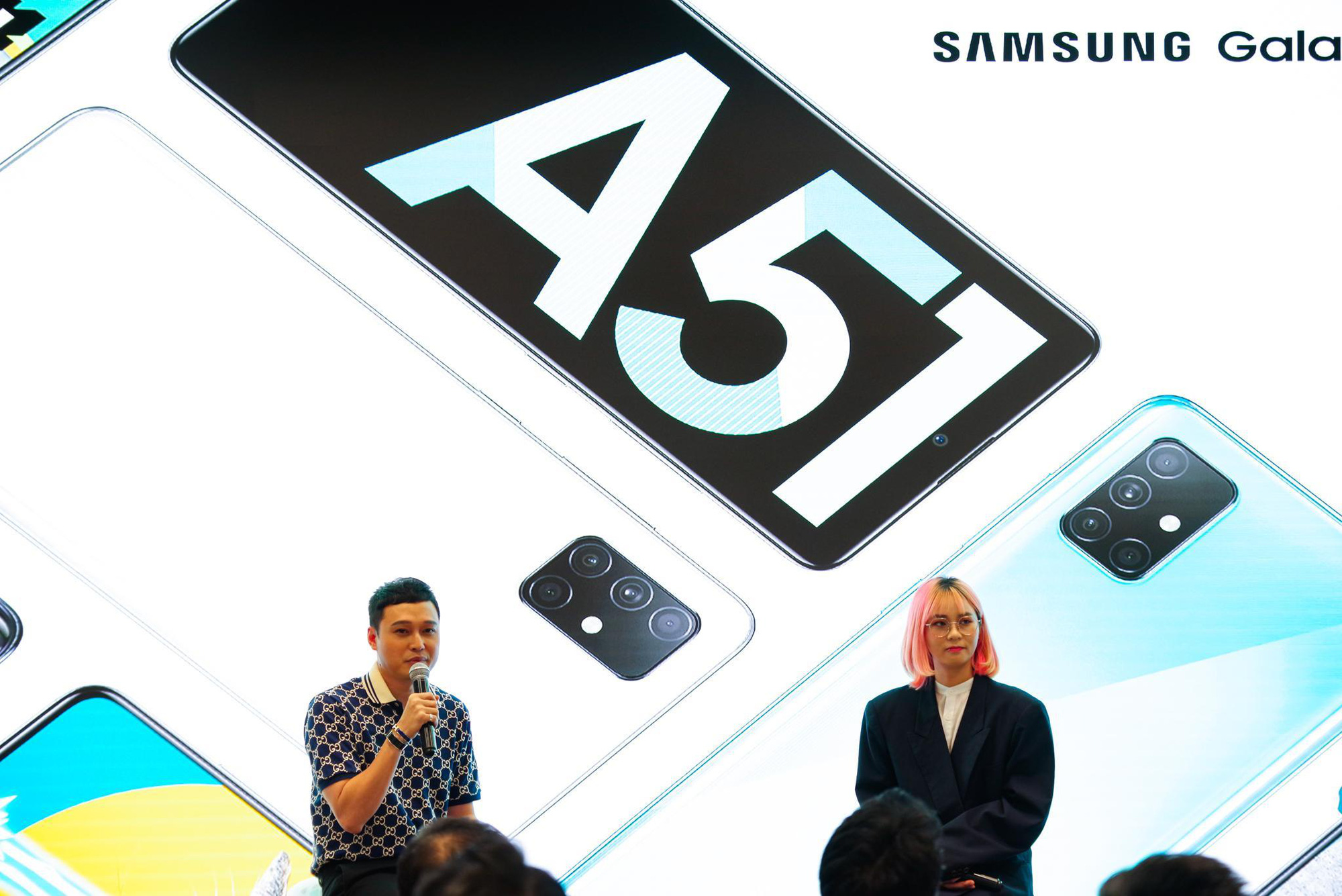 Galaxy A51 ra mắt chính thức tại Việt Nam, đến Quang Vinh, MisThy cũng phải mê mẩn - Ảnh 4.