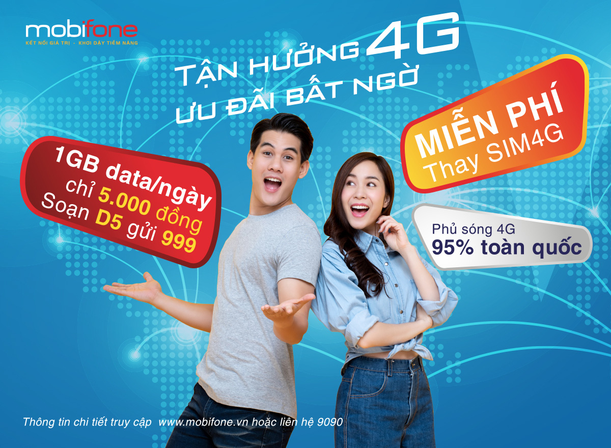 MobiFone đổi 1 triệu Sim 4G miễn phí dành cho khách hàng trên toàn quốc - Ảnh 1.