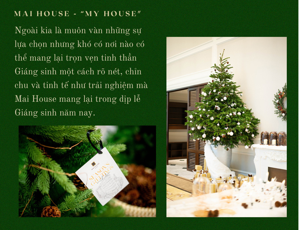 FESTIVE SEASON - Tận hưởng không gian Giáng sinh ấm cúng và an lành cùng Mai House Saigon - Ảnh 18.