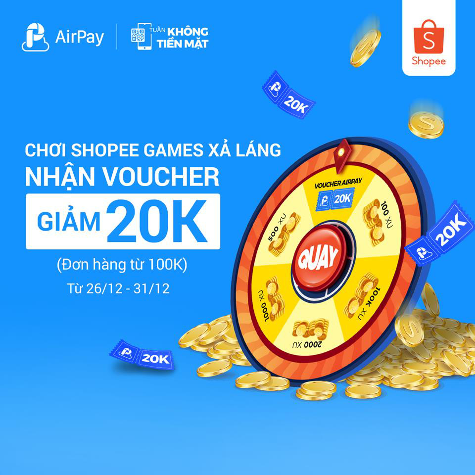 Liên kết Ví AirPay trên Shopee, nhận ngay gói ưu đãi 200K “xài thả ga” chờ thưởng về từ 26-31/12 - Ảnh 3.