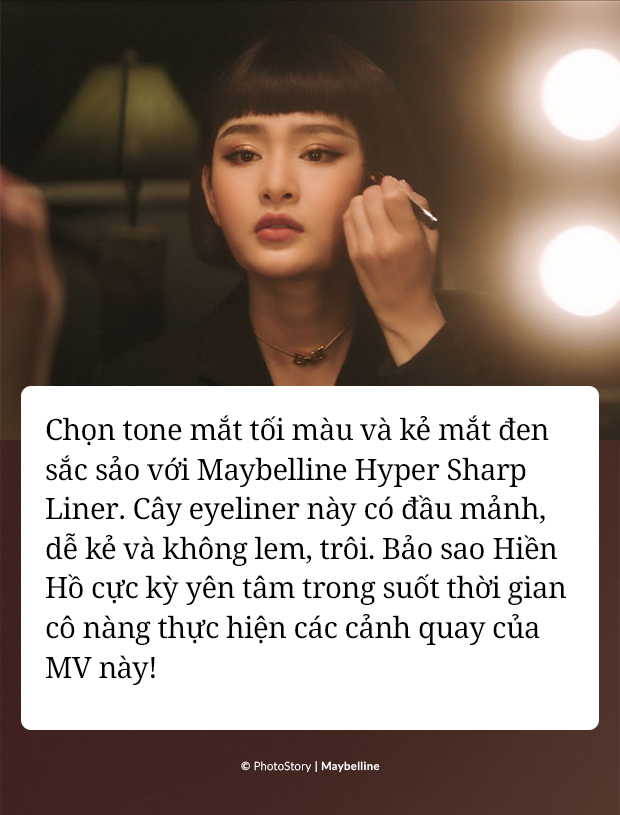 Mùa thu đông này, phải “update” ngay 2 style make-up từ “sương sương” tới sắc nét như Hiền Hồ trong #CNKC - Ảnh 6. Mùa thu đông này, phải “update” ngay 2 style make-up từ “sương sương” tới sắc nét như Hiền Hồ trong #CNKC - Ảnh 6.