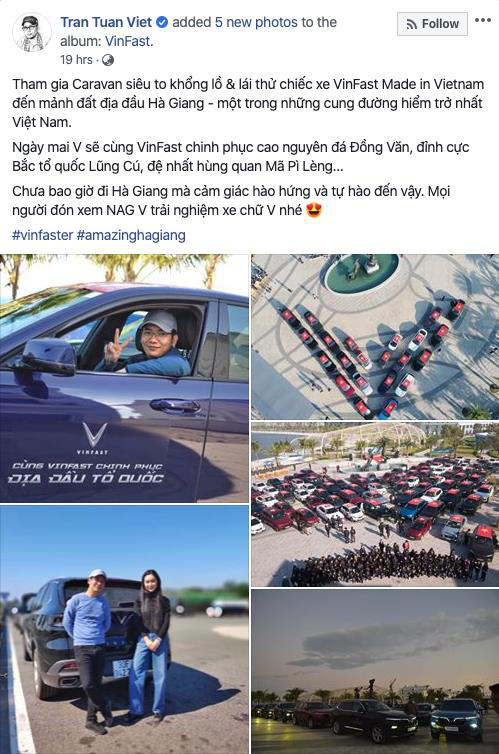Dàn sao Việt ‘rủ’ nhau thẳng tiến Hà Giang, ai cũng tự hào vì được lái VinFast - Ảnh 6.
