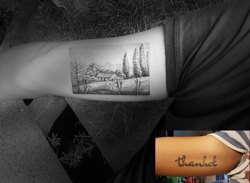 Đi tìm địa điểm mang đến những hình xăm dịu dàng tựa tranh vẽ - Ảnh 11. Đi tìm địa điểm mang đến những hình xăm dịu dàng tựa tranh vẽ - Ảnh 11.