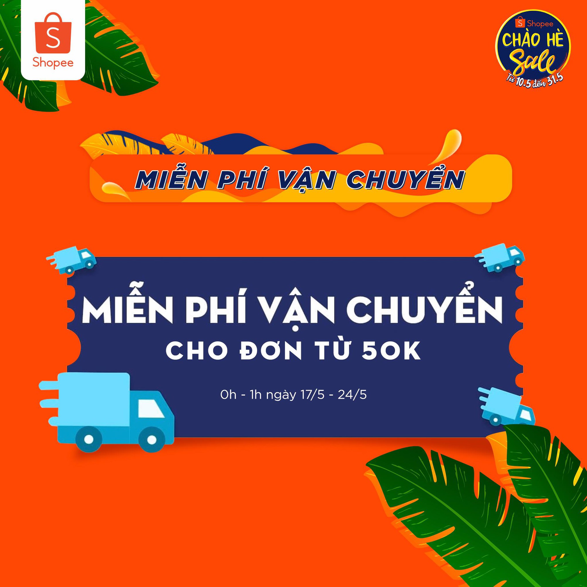 Freeship cho mọi đơn hàng từ 50K: Shopee chơi “sốc” vậy ai chơi lại? - Ảnh 2. Freeship cho mọi đơn hàng từ 50K: Shopee chơi “sốc” vậy ai chơi lại? - Ảnh 2.