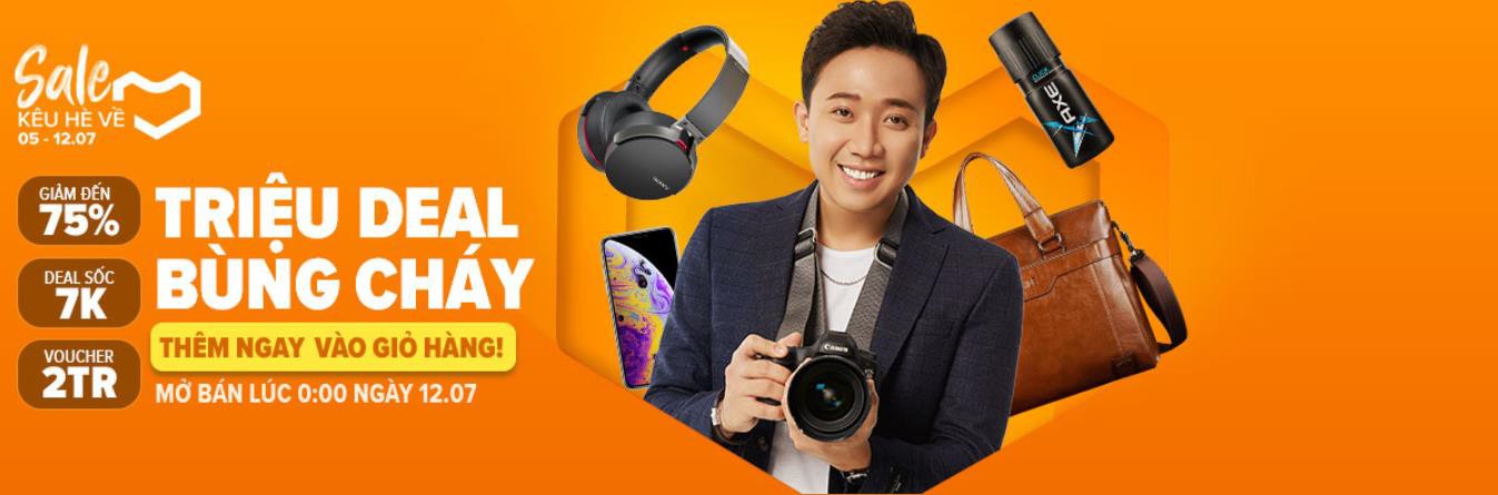 Chỉ 1 cú click, hàng ngàn deal sốc sẽ đến với bạn khi tham gia lễ hội mua sắm “Sale kêu hè về” trên Lazada hôm nay - Ảnh 1. Chỉ 1 cú click, hàng ngàn deal sốc sẽ đến với bạn khi tham gia lễ hội mua sắm “Sale kêu hè về” trên Lazada hôm nay - Ảnh 1.