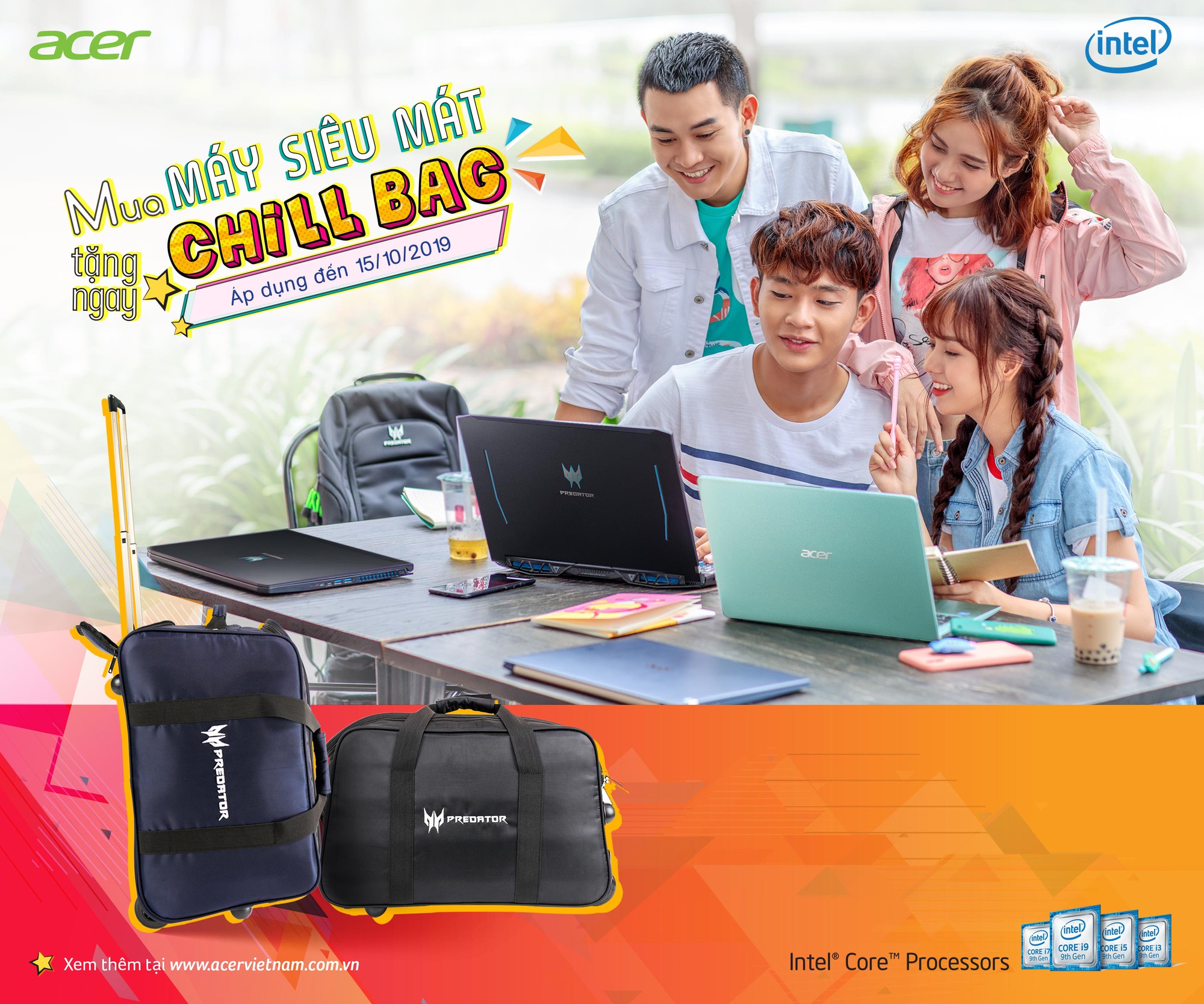 Acer giới thiệu chương trình khuyến mãi lớn nhất trong năm nhân mùa tựu trường Back To School - Ảnh 6. Acer giới thiệu chương trình khuyến mãi lớn nhất trong năm nhân mùa tựu trường Back To School - Ảnh 6.