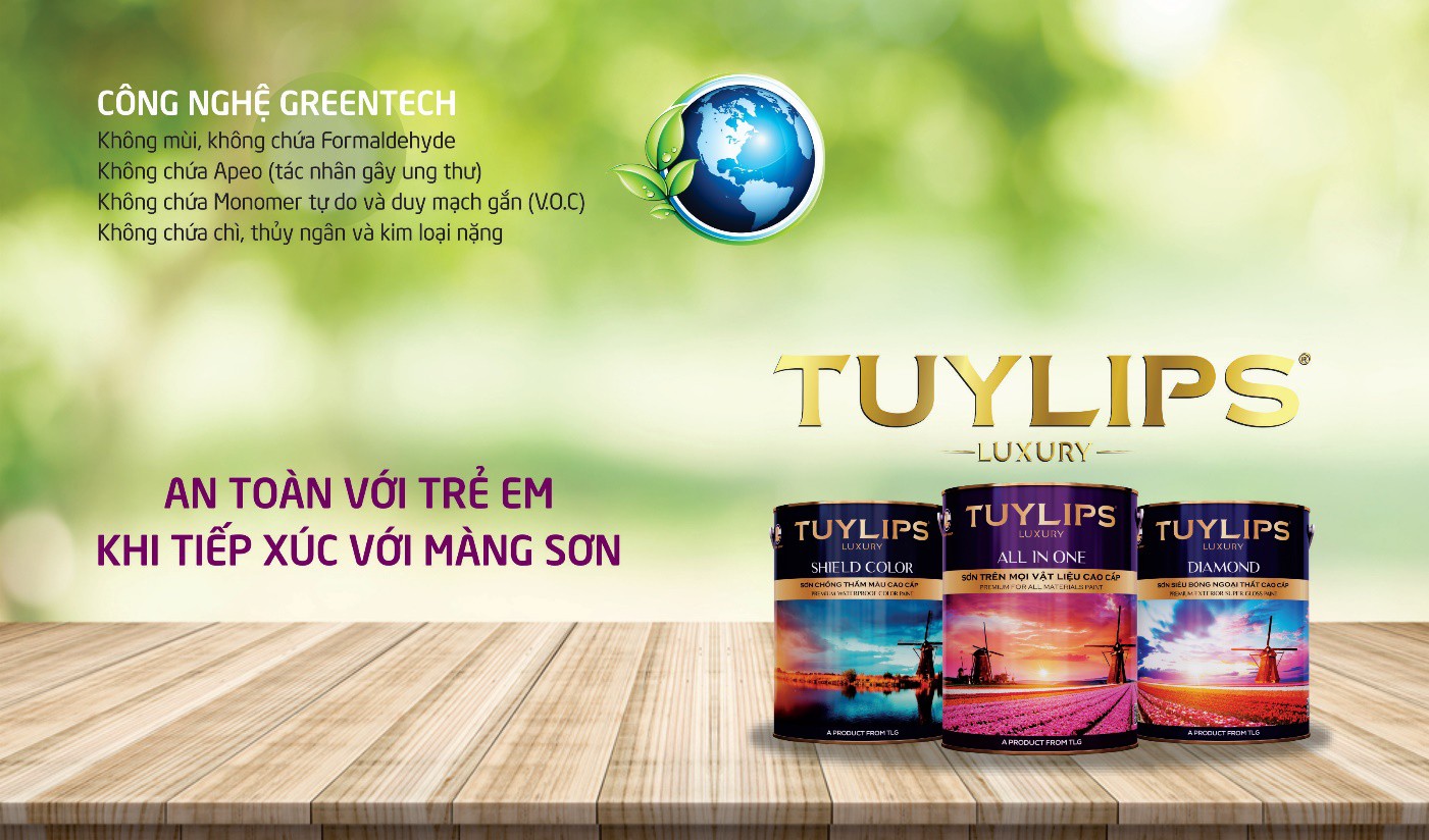 Ra mắt dòng sơn cao cấp Tuylips Luxury – Khác biệt để dẫn đầu - Ảnh 2.