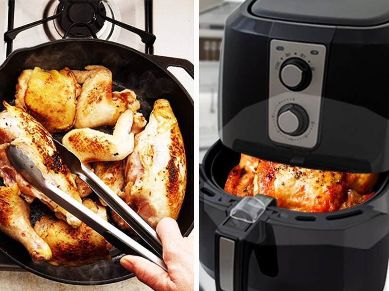 Món chiên không dầu, vừa ngon vừa khỏe ai cũng thích! - Ảnh 2. Món chiên không dầu, vừa ngon vừa khỏe ai cũng thích! - Ảnh 2.