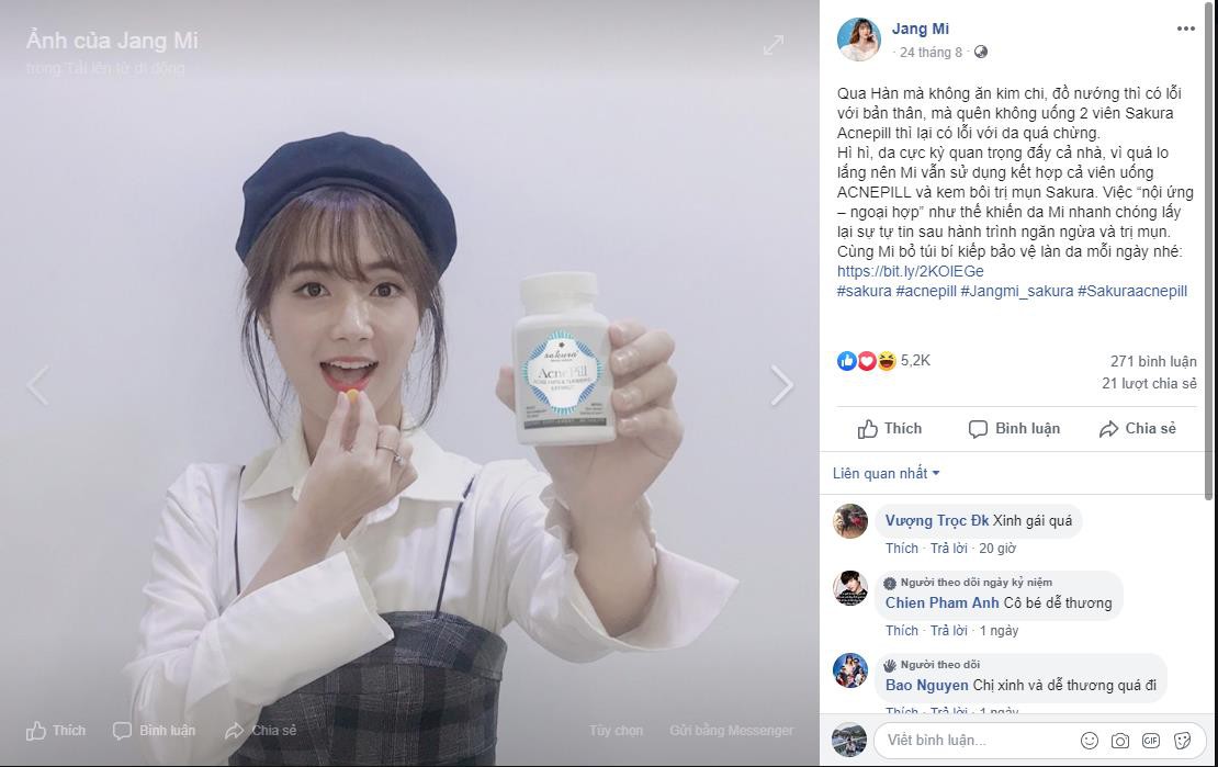 Tuyệt chiêu giảm mụn từ bên trong được Jang Mi, Salim, Sun HT mê tít - Ảnh 1. Tuyệt chiêu giảm mụn từ bên trong được Jang Mi, Salim, Sun HT mê tít - Ảnh 1.