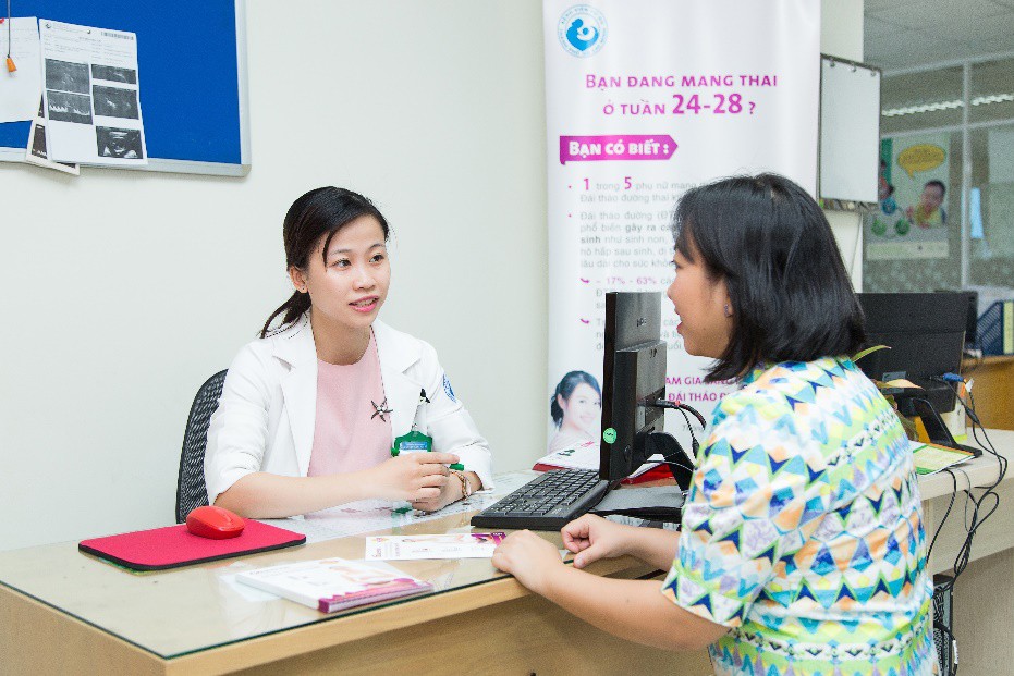 Thực hiện sàng lọc đái tháo đường thai kỳ miễn phí cho thai phụ - Ảnh 2. Thực hiện sàng lọc đái tháo đường thai kỳ miễn phí cho thai phụ - Ảnh 2.