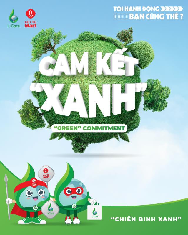 Lotte Mart và chiến dịch “Cam kết Xanh” kêu gọi sự chung tay bảo vệ môi trường - Ảnh 1.