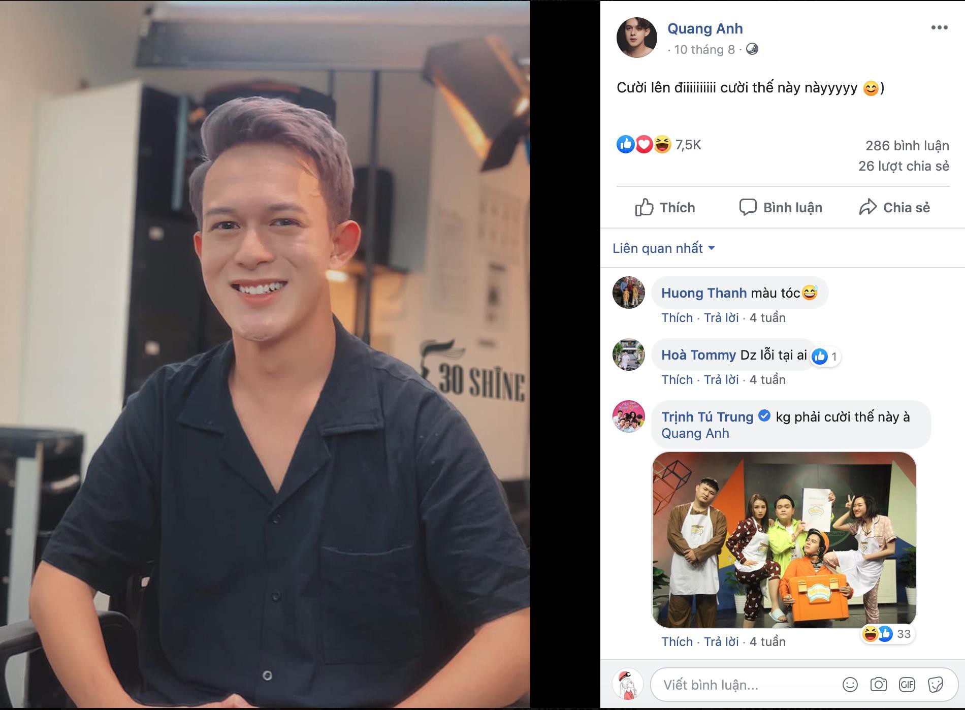 Văn Thanh, Hồng Duy cùng loạt sao; youtuber nổi tiếng đều chạy đua nhan sắc với xu hướng tóc mới, bạn đã biết chưa? - Ảnh 2. Văn Thanh, Hồng Duy cùng loạt sao; youtuber nổi tiếng đều chạy đua nhan sắc với xu hướng tóc mới, bạn đã biết chưa? - Ảnh 2.