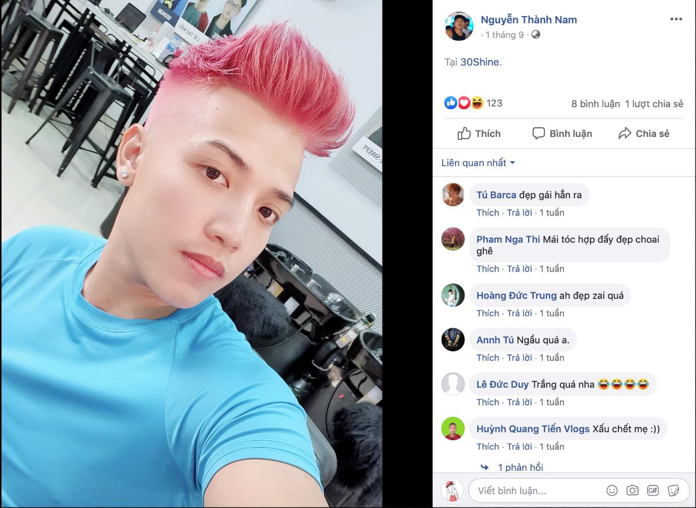 Văn Thanh, Hồng Duy cùng loạt sao; youtuber nổi tiếng đều chạy đua nhan sắc với xu hướng tóc mới, bạn đã biết chưa? - Ảnh 9. Văn Thanh, Hồng Duy cùng loạt sao; youtuber nổi tiếng đều chạy đua nhan sắc với xu hướng tóc mới, bạn đã biết chưa? - Ảnh 9.