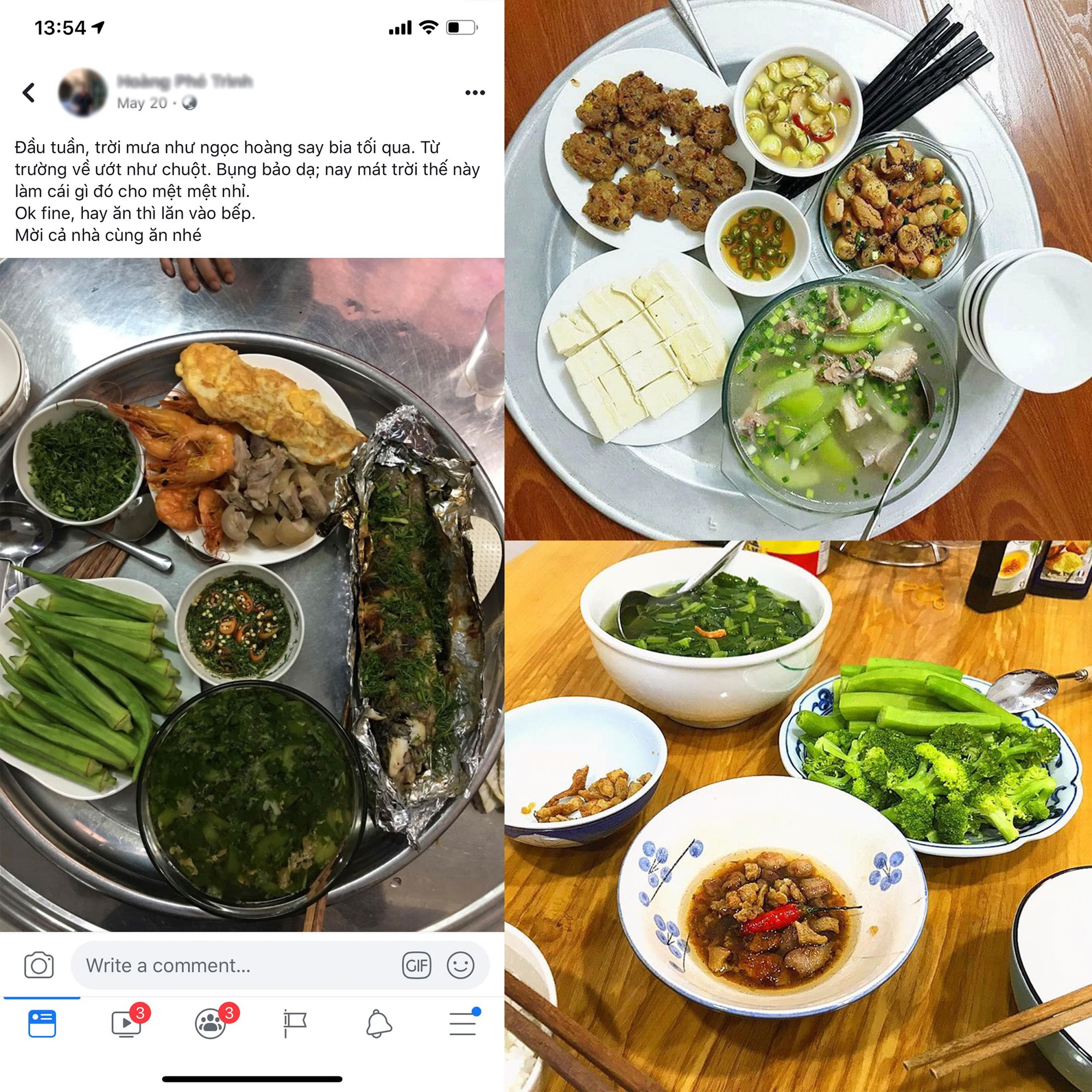 Ngày mưa lướt mạng xã hội, hận sao đi đâu cũng chỉ thấy... toàn đồ ăn - Ảnh 1. Ngày mưa lướt mạng xã hội, hận sao đi đâu cũng chỉ thấy... toàn đồ ăn - Ảnh 1.