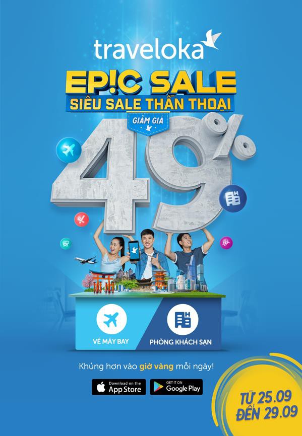 Tuổi trẻ có hạn, cứ mạnh dạn “Đổi đời” cùng Traveloka Epic Sale! - Ảnh 2.