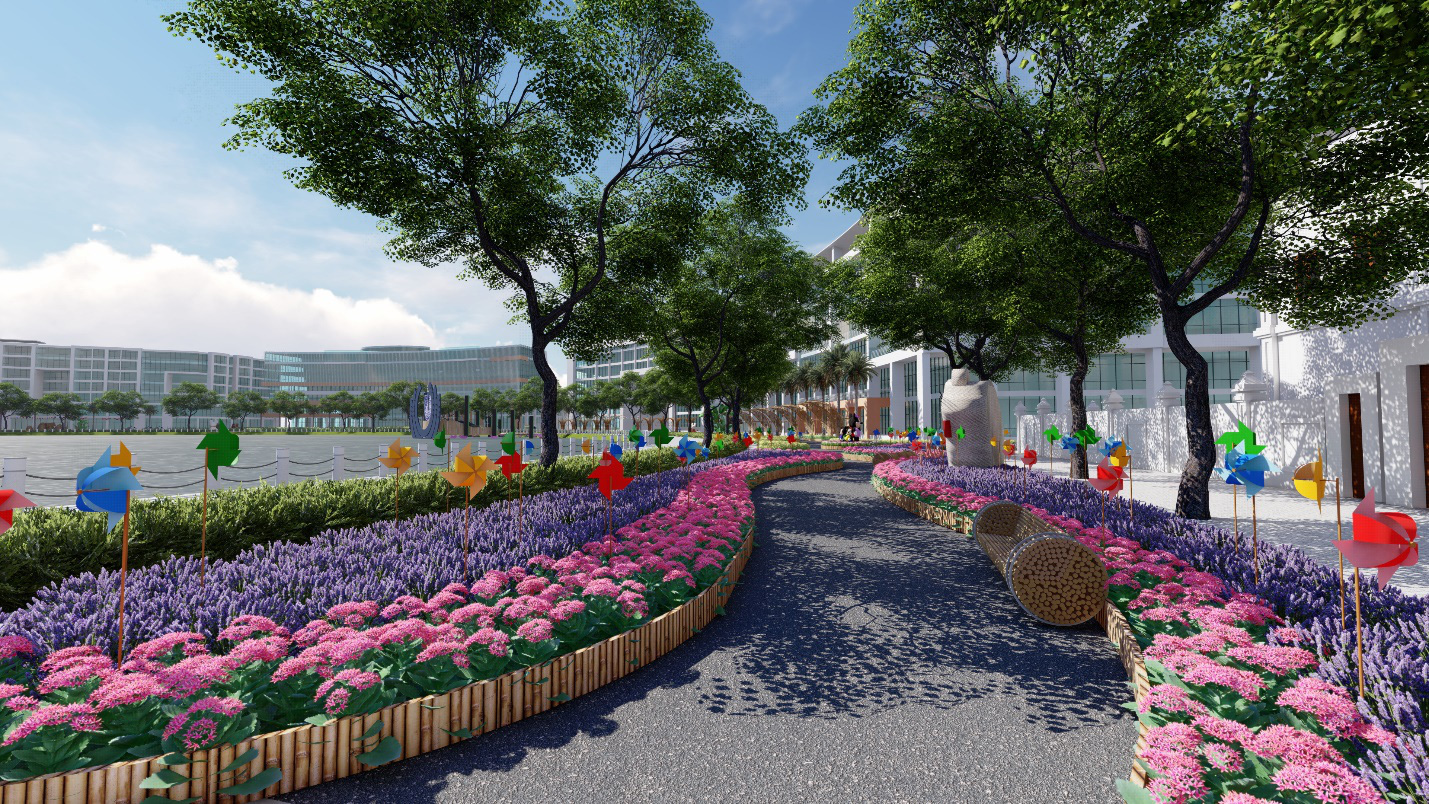 Hé lộ phối cảnh Đường xuân Phú Mỹ Hưng: Đẹp hút hồn! - Ảnh 6.