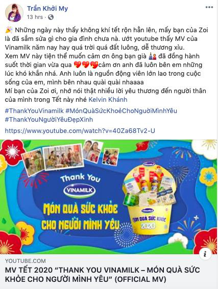 MV Tết “Thank you Vinamilk” Thông điệp ý nghĩa về món quà sức khỏe - Ảnh 3.