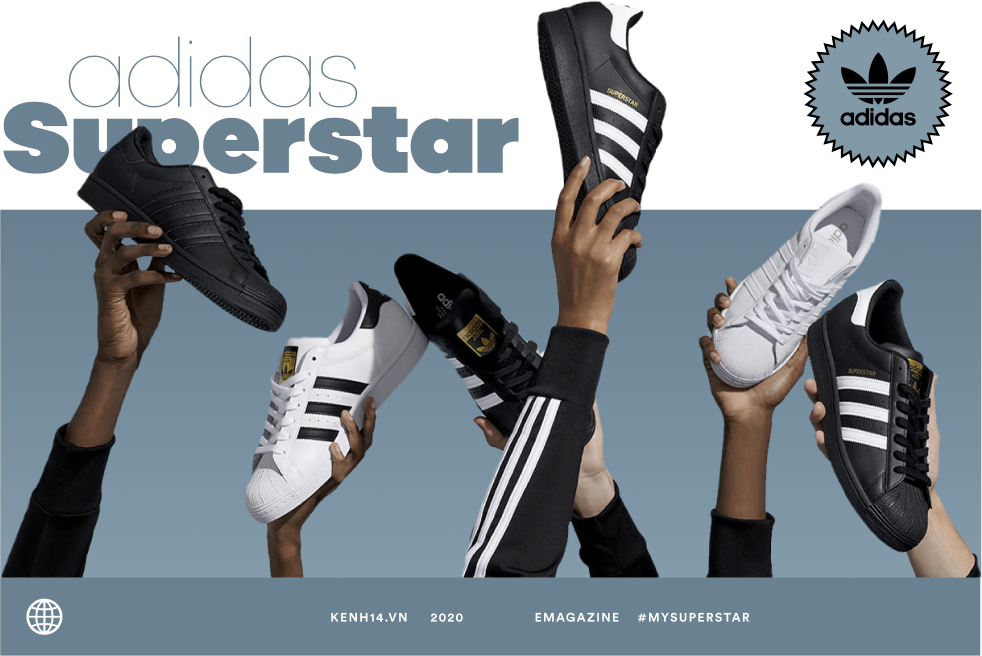 adidas Superstar: Siêu sao của nền văn hóa sát mặt đất và hành trình 50 năm rực rỡ - Ảnh 3.