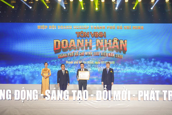 Tập đoàn Hưng Thịnh thắng lớn tại giải thưởng Doanh nghiệp, Doanh nhân TP.HCM tiêu biểu năm 2020 - Ảnh 1.