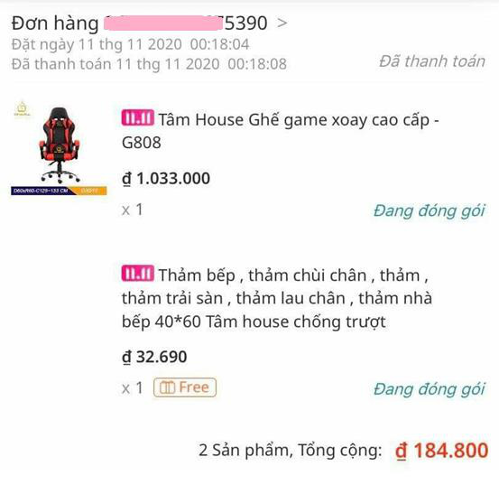 Dốc tận lực săn sale ngày 11/11, nhiều tín đồ mua sắm khiến dân tình ghen tị vì bill thấp như mơ - Ảnh 7.