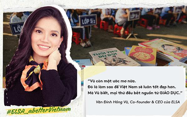 Chiến dịch “Vì một Việt Nam tốt đẹp hơn” của startup Việt ELSA: Giáo dục là nền tảng - Ảnh 1.