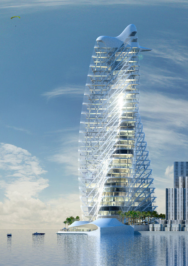 Tập đoàn thiết kế hàng đầu Dubai thiết kế tháp xanh biểu tượng Ecopark - Ảnh 4.