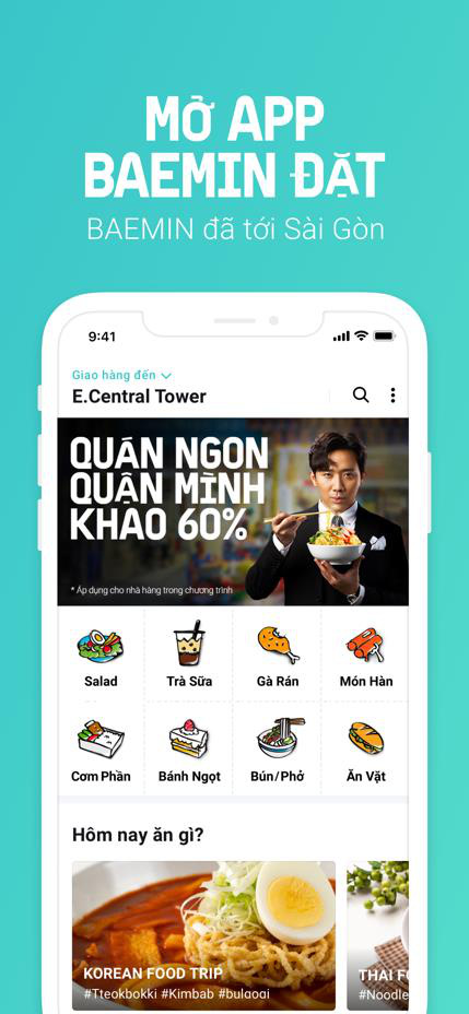Review BAEMIN – “tân binh” vàng trong “làng” app giao đồ ăn vừa cập bến Hà Nội - Ảnh 1.