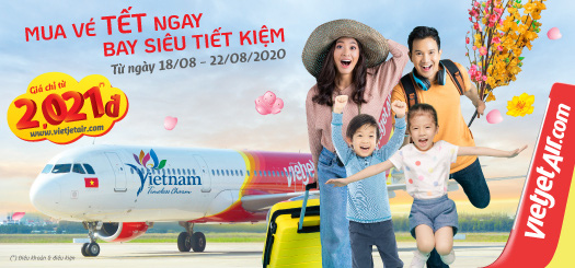 Đi thật xa để trở về: Vietjet tung 2,6 triệu vé khuyến mại từ nay tới hết Tết Nguyên đán chỉ với 2.021 đồng - Ảnh 2.