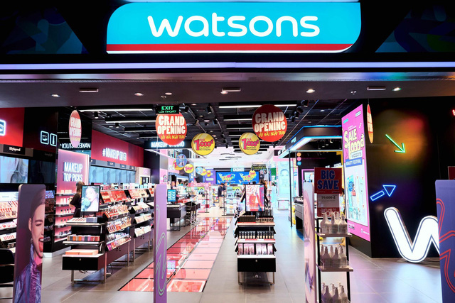 “Hạ cánh” ở Vincom Đồng Khởi, Watsons khai trương cửa hàng Flagship cực xịn xò - Ảnh 1.