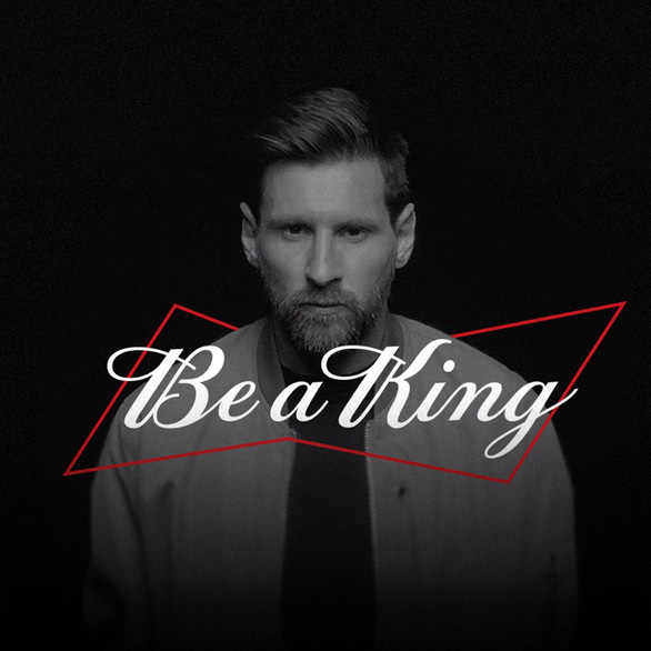 Budweiser chọn Messi làm đại sứ thương hiệu mới để lan tỏa thông điệp ‘Chất Vua không lùi bước’ - Ảnh 2.