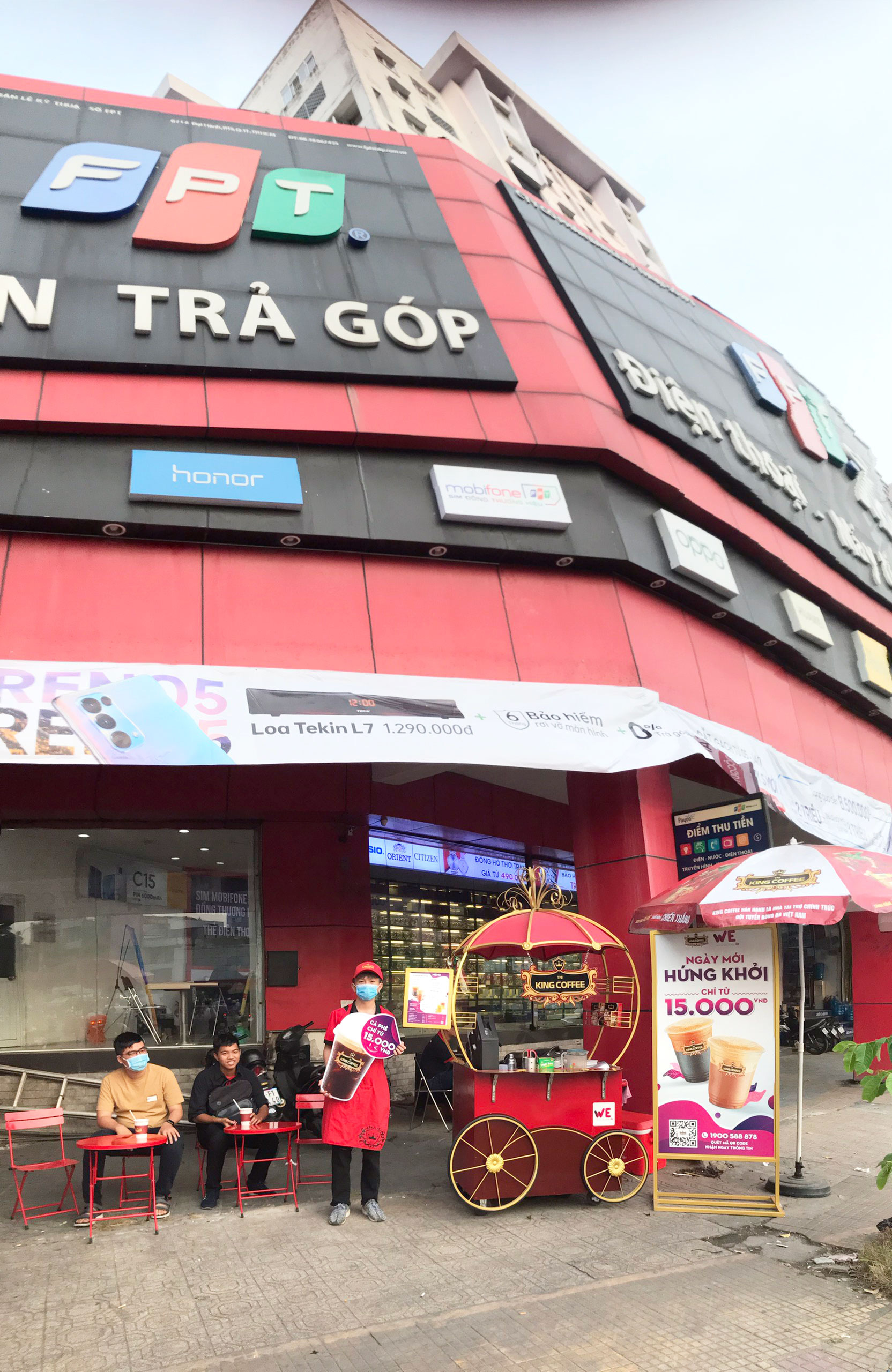 King Coffee hợp tác với FPT Shop để mở rộng chuỗi WEHome Café - Ảnh 1. King Coffee hợp tác với FPT Shop để mở rộng chuỗi WEHome Café - Ảnh 1.