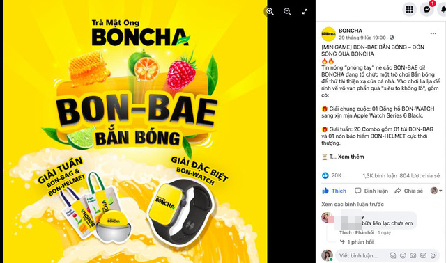 Bắn bóng hết mình, đón “sóng” quà tặng cực đã từ minigame của BONCHA - Ảnh 4.